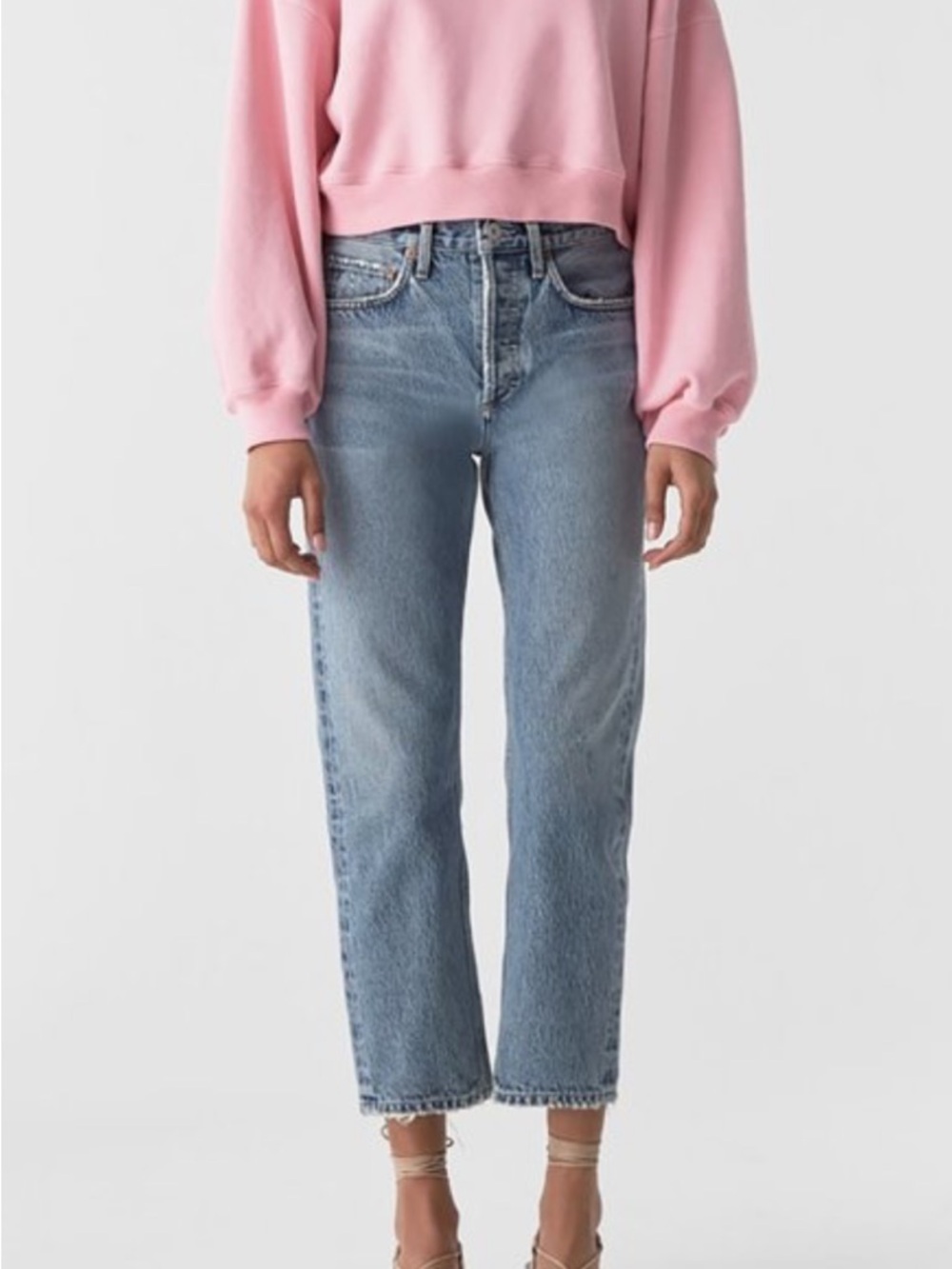 NEW AGOLDE Parker Easy Straight Jean